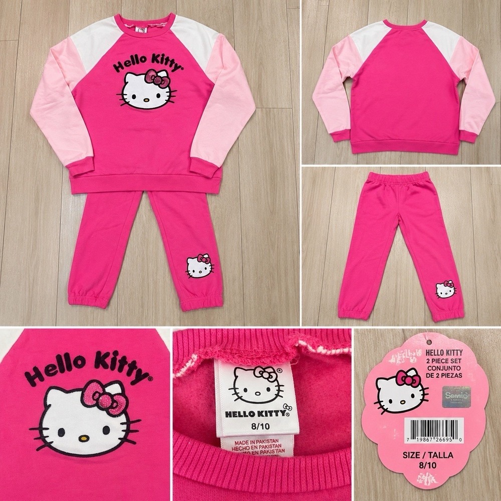 Hello Kitty Girls Set Size 8/10